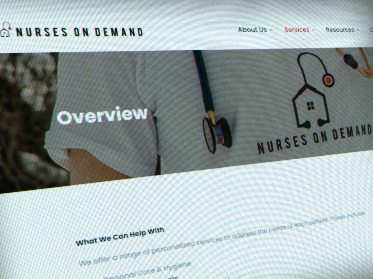 nurses on demand online marketing edmonton